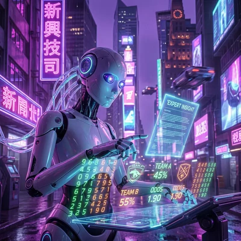 AI Expert Agent Analyzing Data