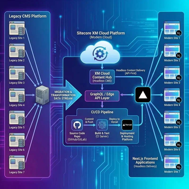 XM Cloud Migration Architecture
